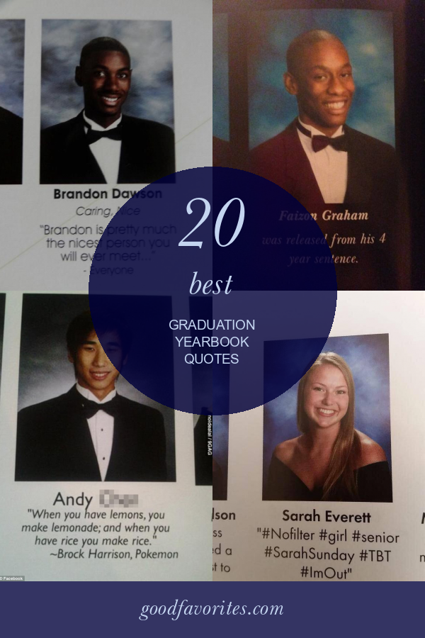 20 Best Graduation Yearbook Quotes – Home, Family, Style and Art Ideas